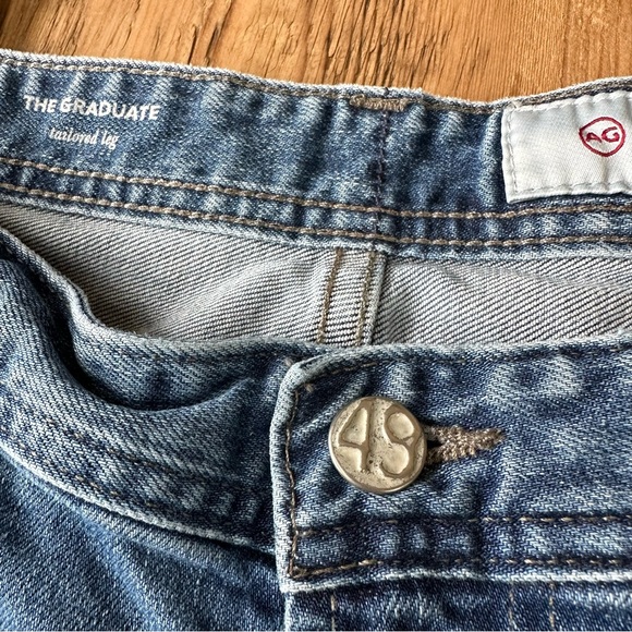 Ag Adriano Goldschmeid The Graduate Denim Jeans Men’s Waist 38 - Picture 6 of 16